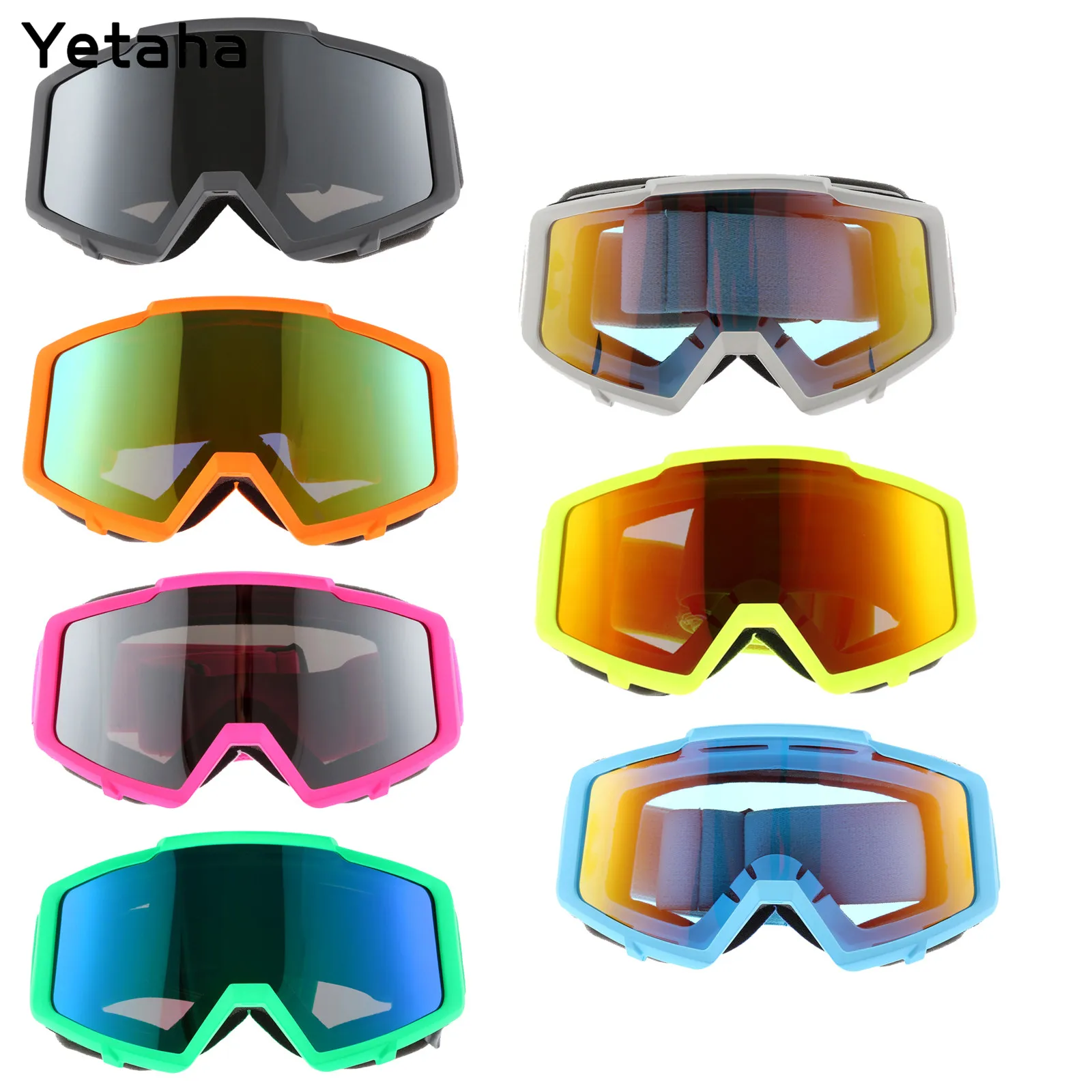 Anti UV Motocross Goggles Glasses Motorcycle Eyewear MX Off Road