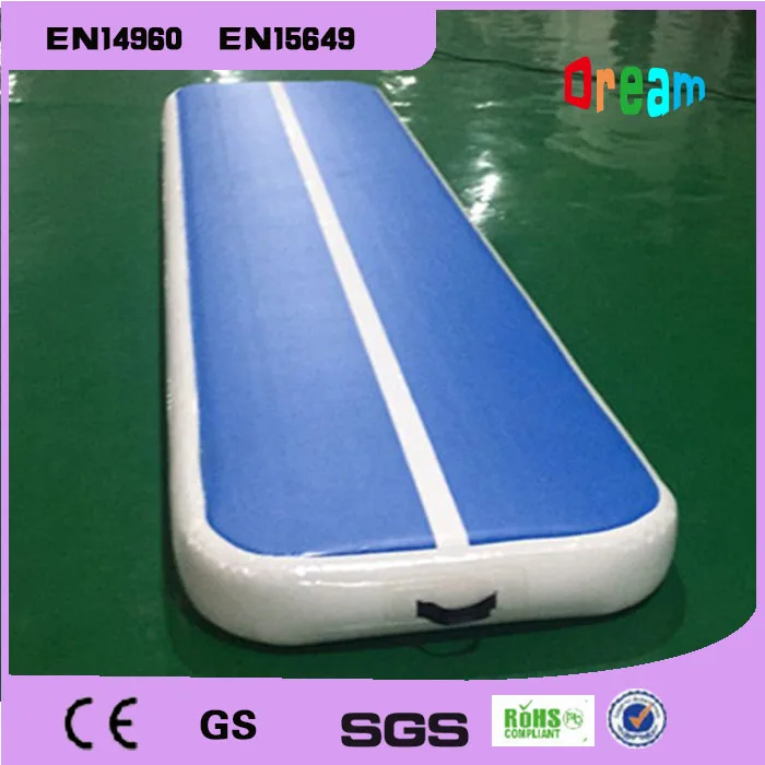 Free Shipping 4m Inflatable Tumble Track Trampoline Inflatable Air Track Air Track Gymnastics Inflatable Air Mat