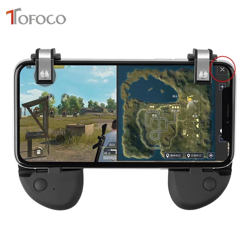  Phone Gamepad Trigger Fire Button Aim Key Smart Phone Mobile Games L1R1 Shooter Controller PUBG V3.
