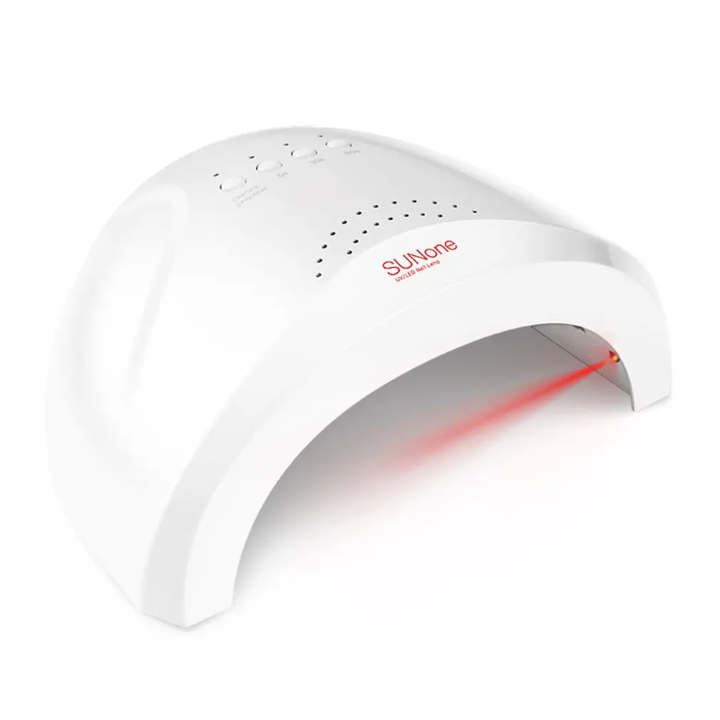 

BEVILI 48w Nail Light Treatment Machine Intelligent Induction UV LED Quick-drying Baking Lamp Nail Dryer 30 lamp beads