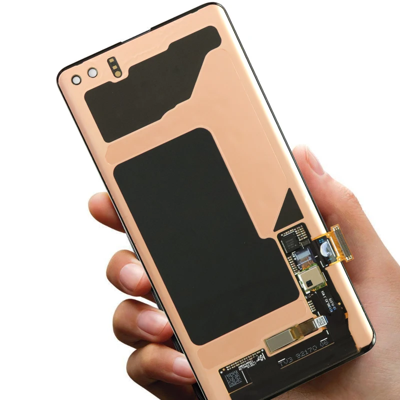 Супер AMOLED lcd для SAMSUNG Galaxy S10e G970 S10 дисплей G973 S10 Plus G975 G975F кодирующий преобразователь сенсорного экрана в сборе