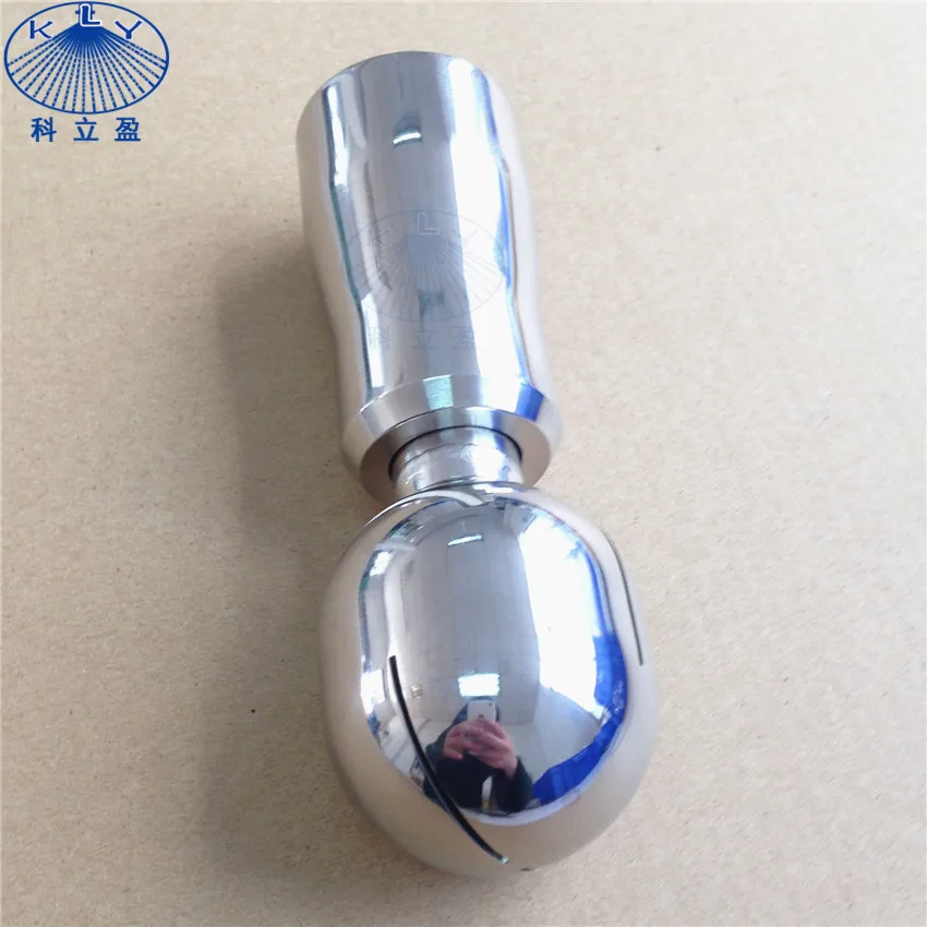 

1" NPT thread 316LSS rotary spray ball for tanks to diameter 3m