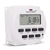 1 Second Interval 5V 12V 110V 220V Power Supply 7 Days Weekly Programmable Digital Electronic Lighting Daily Timer Switch 6