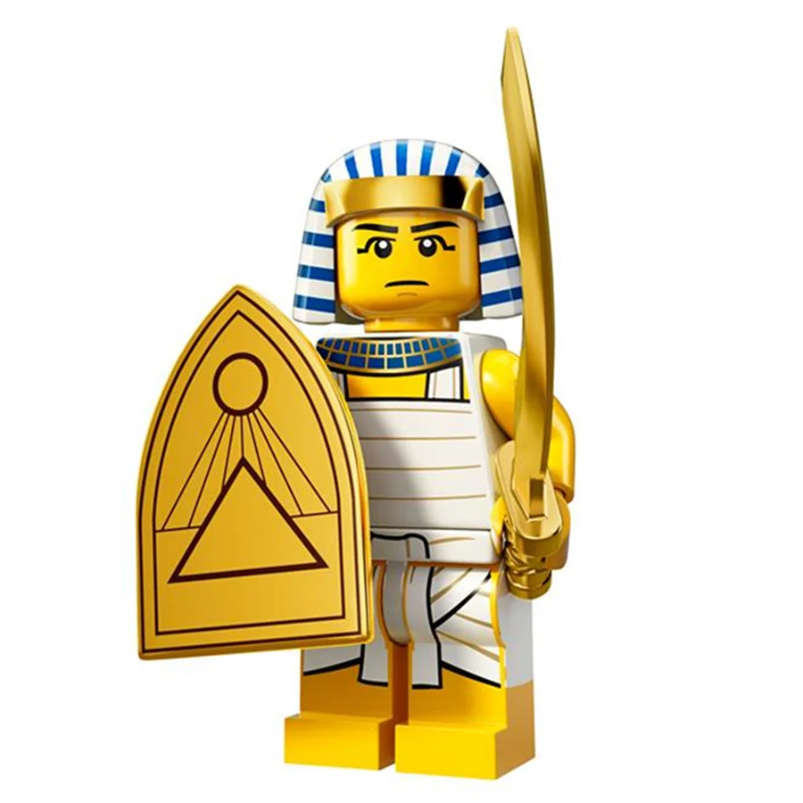 

Single Sale SERIES 13 EGYPTIAN WARRIOR super heroes avenger star war Action Figure Building minifig Blocks Kids Toys Gifts
