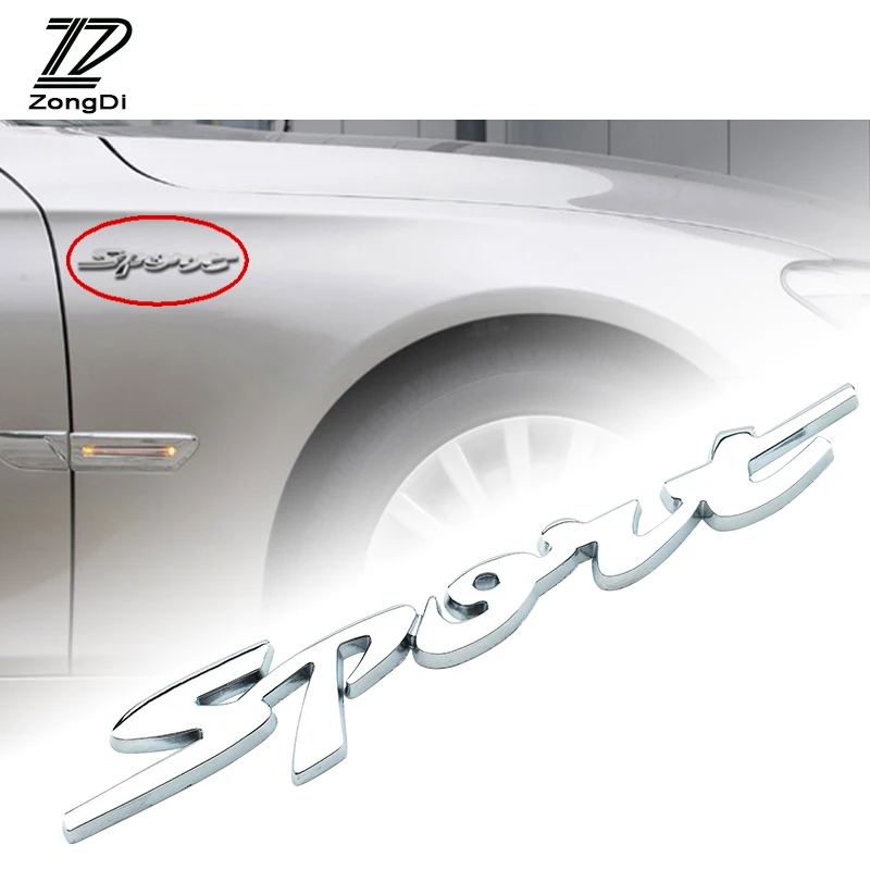 ZD 1 шт. для Skoda Octavia A5 A7 2 Fabia Yeti BMW E60 F30 X5 E53 X6 Inifiniti автомобильный Стайлинг спорт 3D