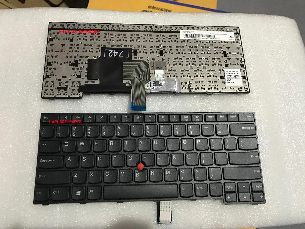 Laplace New Genuine US keyboard for Lenovo Thinkpad E470