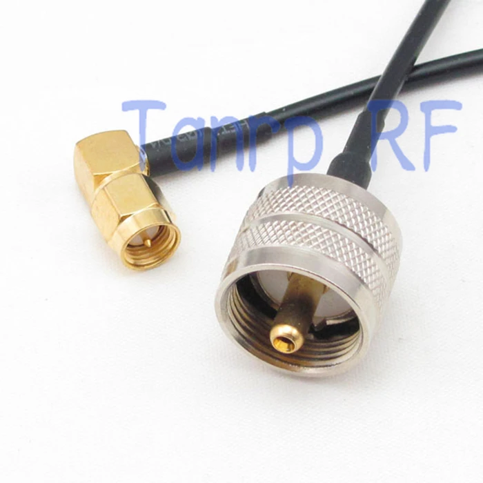 YAODHAOD Cavo Di Prolunga Adattatore UHF Femmina SO-239 A SMA - Foto 3