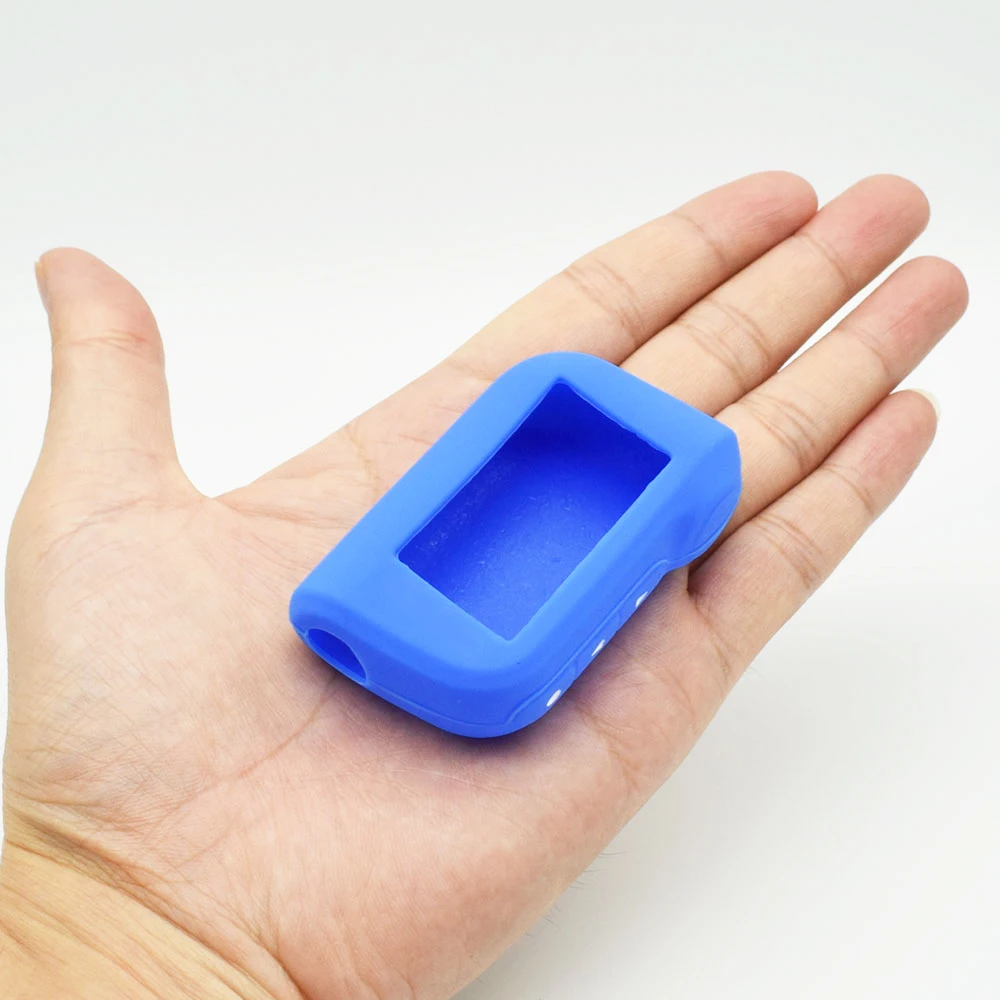 40 A93 Two Way Car Alarm Silicone Rubber Key Case Skin Cover Protector