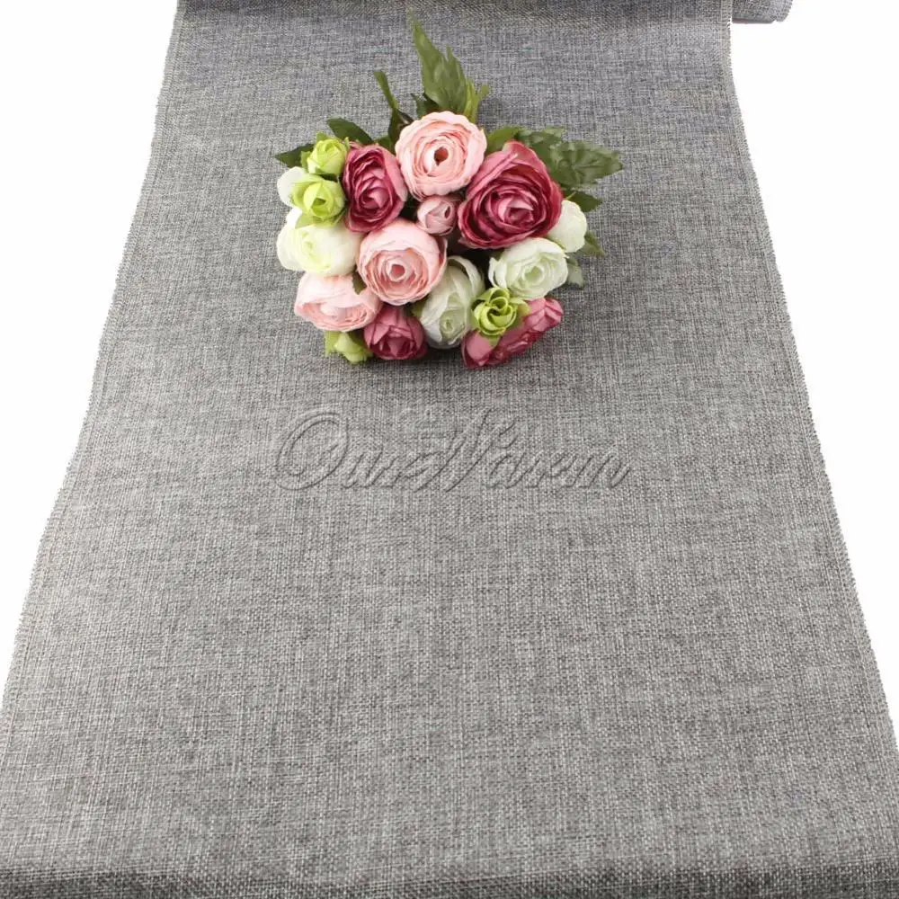 Nappe De Decoration En Jute Naturel Rustique Ourwarm Chemin De