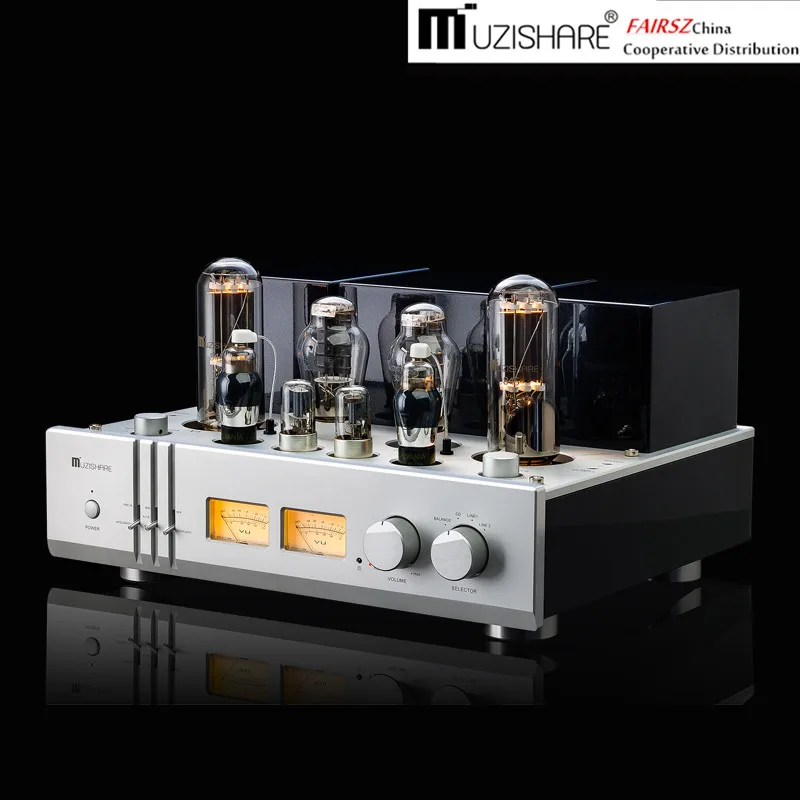 Трубчатый усилитель Muzishare X20 HiFi Stereo 300B Push 845 класс A односторонний мощности новая