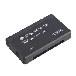 Горячая Распродажа USB 2,0 Супер Скорость Card Reader 6 слот для карт памяти SD/XD/MMC/MS/CF/ SDHC совместимый