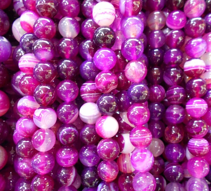 

4mm 6mm 8mm 10mm Rose Magenta Striated Natural Stone Beads Rondelle Cat Eye Loose Beads Onyx Semi Precious Stone