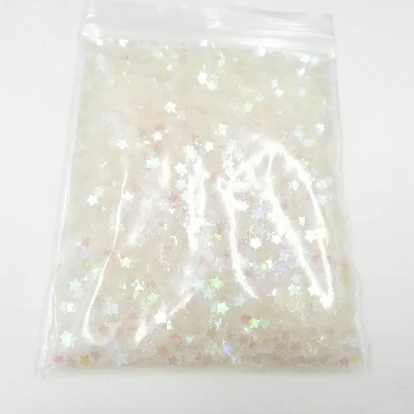 10g/bag Silver Gold Holographic Glitter 3mm Micro Star/Butterfly Shape MIX Acrylic Laser Glitter For Nail Art Decorations YXL035