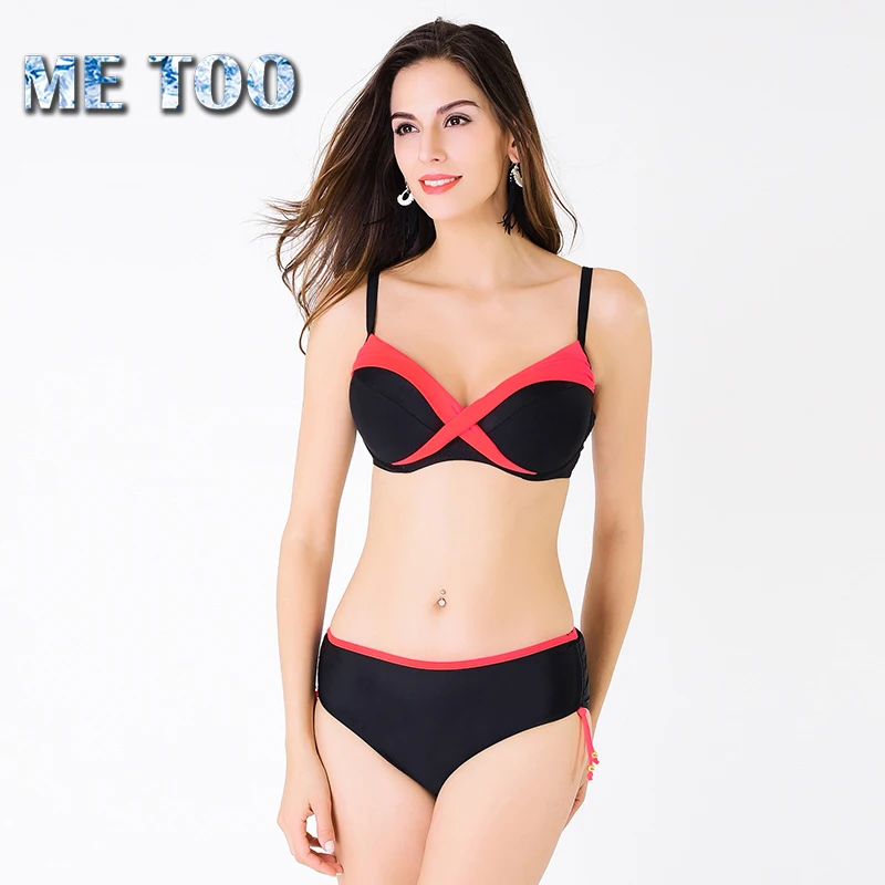 Sexy Women Bikini Set Push Up Bikini Women Wrap Swimwear