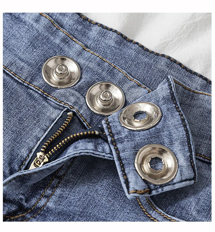 2020 женские джинсы джинсовые брюки корейская мода карандаш на пуговицах с синей