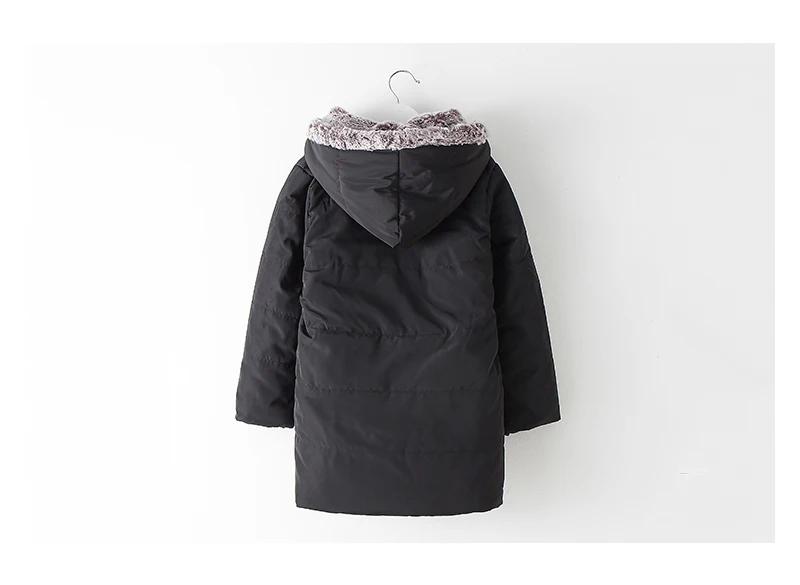 fleece hooded warm coats and jackets kids winter tops for teenage girls outerwear clothing children patchwork pockets warm coats (17)