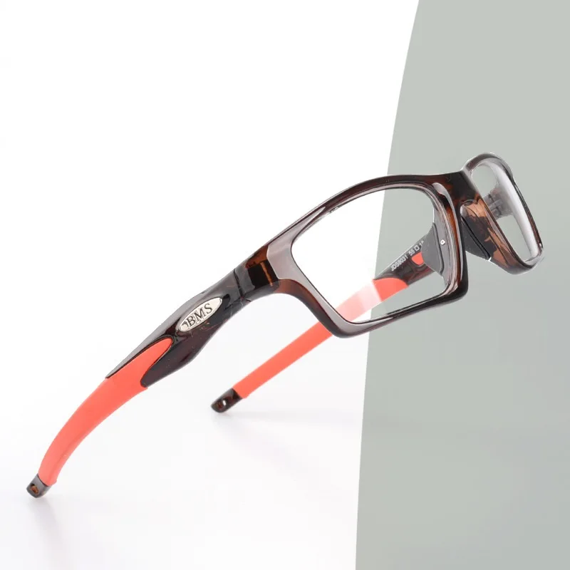 Vazrobe TR90 очки оправа для мужчин и женщин спортивный стиль очки мужские очки по рецепту с прозрачными линзами Близорукость Оптические - Цвет оправы: Красный