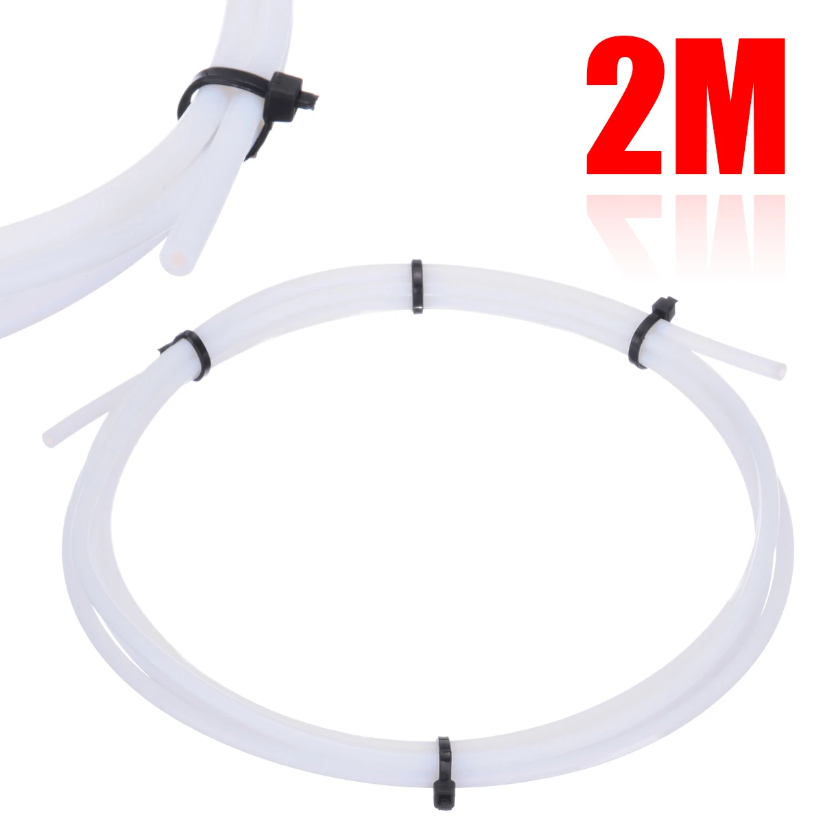 

2M PTFE Tube Clear 3D Printer Parts J-head Hotend Bowden Extruder Throat for 1.75mm Filament