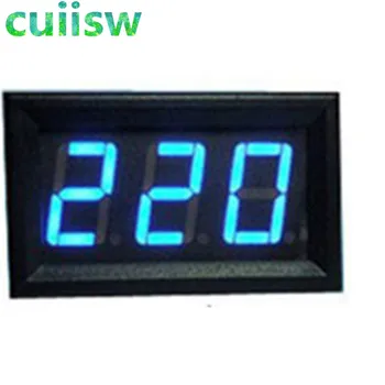 

bule YB27A LED AC 60-500V Digital Voltmeter Home Use Voltage Display w/ 2 Wires 0-220V