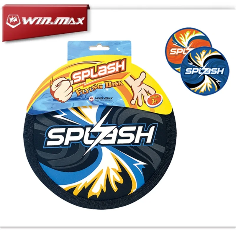 WINMAX 2016 Beach font b Entertainment b font Series Splash Neoprene Flying Disk for Beach Frisbee