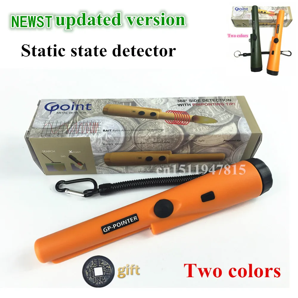 2018 новый принт точечный металлический детектор GP-pointer Garrett pro такой же стиль статический Государственный Золотой металлический детектор Бесплатная доставка - изображение