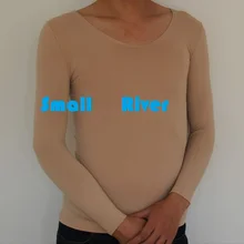 Новое поступление мужской кожи 200D танцевальная Базовая рубашка нижнее белье мужские чулки с длинным рукавом Топы мужские эластичные бархатные колготки