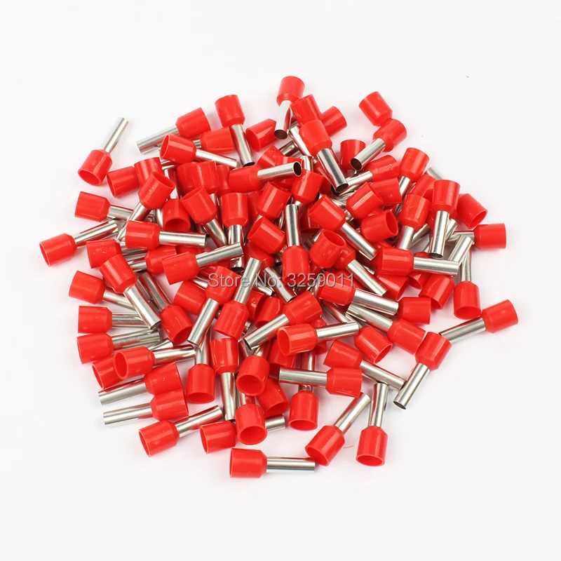 1000PCS E6012 Electrical Crimp Terminal Block Wire Connector Cable Cord