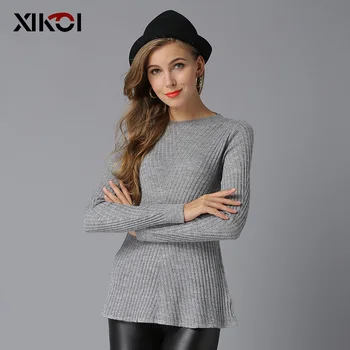 

Knitting Turtleneck Pullovers Sweater Warm Autumn Winter Women Solid Full Thick Knitted Jumper Pull Femme Casual Sweaters