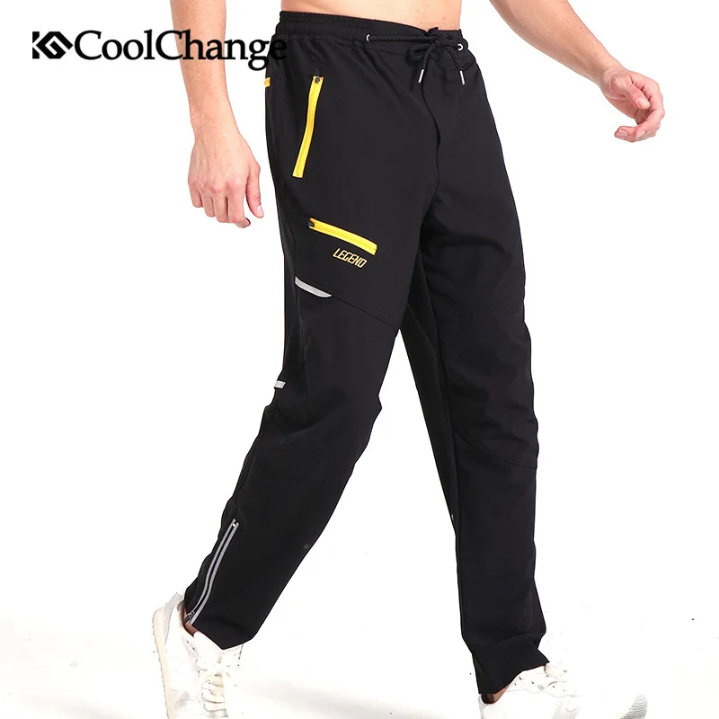 Coolchange degli uomini Pantaloni da ciclismo Nero Traspirante In Pile  Termico Pantaloni Lunghi Mountain Bike Downhill MTB Pantaloni per lo Sport  per l'inverno|pants military|pant organizerpants jogging - AliExpress