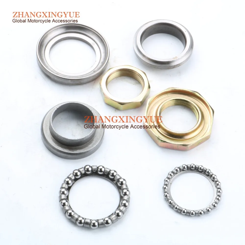 Chinese Scooter Fork Steering Stem Head Bearing Set for GY6 4 Stroke