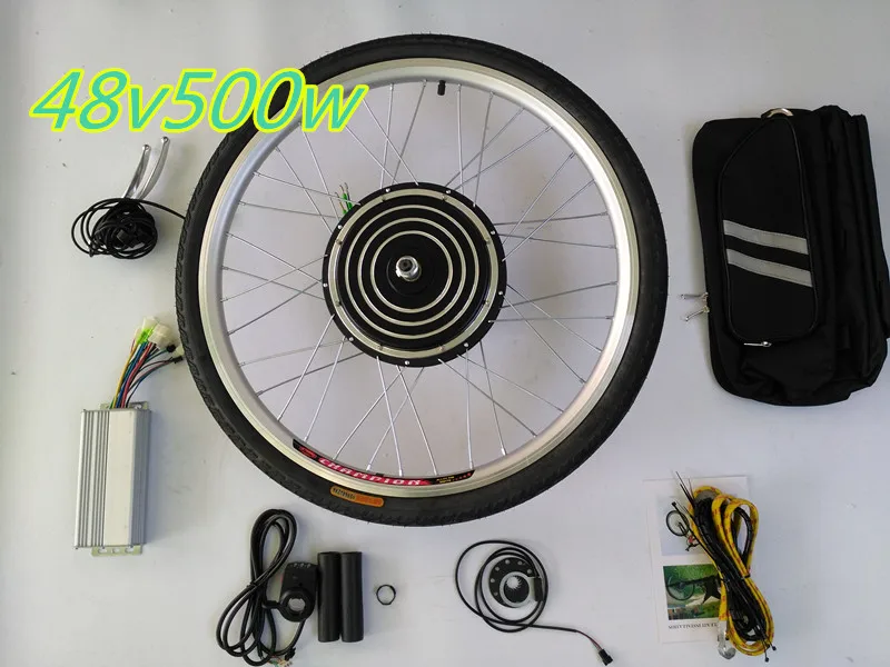 Бесплатная доставка передний комплект для электровелосипеда 48 в 500 Вт