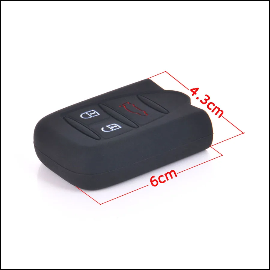 1Pc 4 Colors Fashion 3 Button Silicone rubber Key Case Cover Remote Key Shell For Alfa Romeo 159 Brera 156 Q4 GT 946 Spider (11) - 