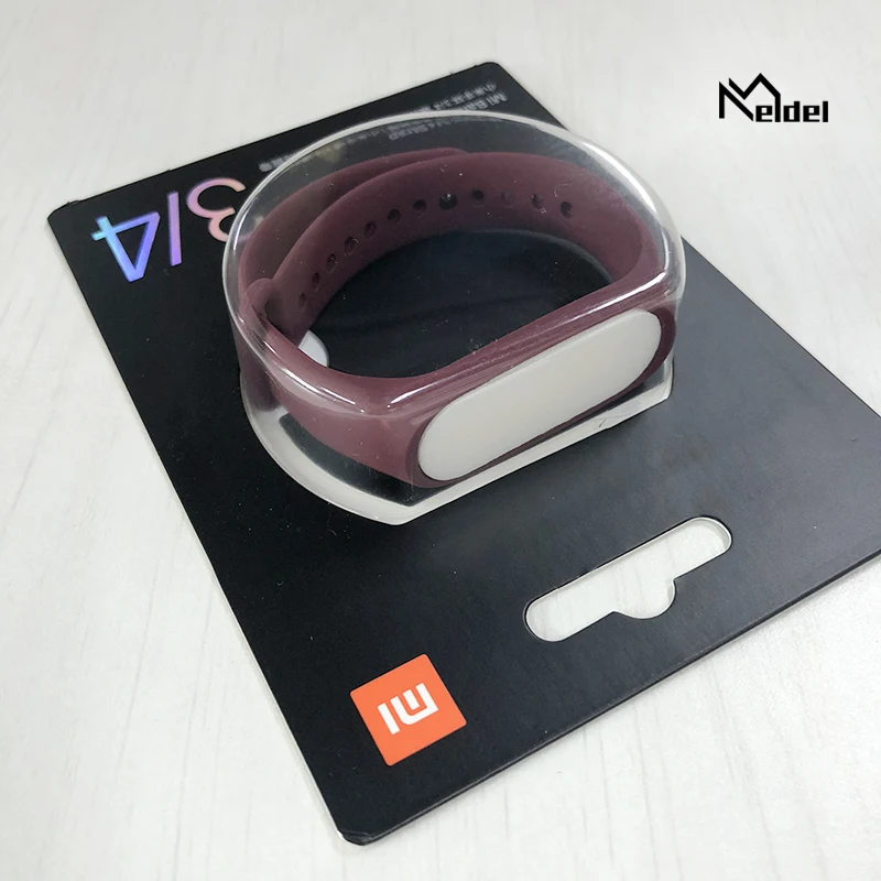 Оригинальный цветной силиконовый браслет Xiaomi Mi band 4 сменный Браслет для ремешки