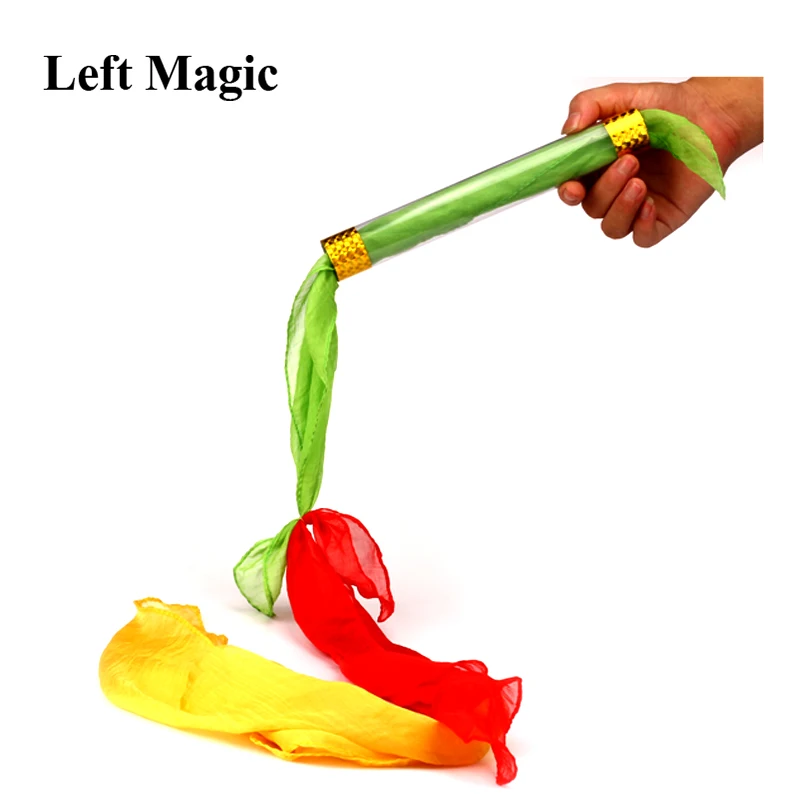 Silk Linked Tube Magic Tricks Silks Flying Linked Tube Magic Props