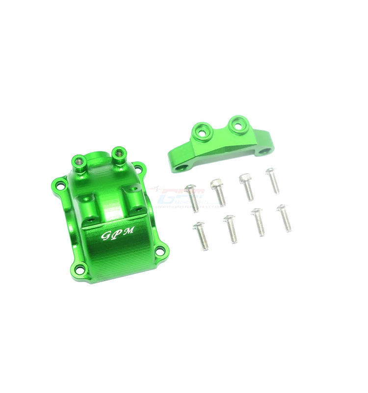 GPM для 1/10 весы TAMIYA TT 02 02T передняя/задняя коробка передач из сплава + верхняя