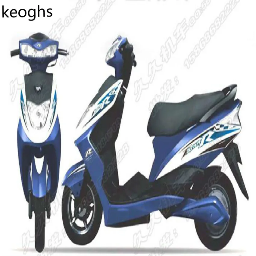 WATERPROOF RED BLUE motorcycle stickers scooter stickers whole body