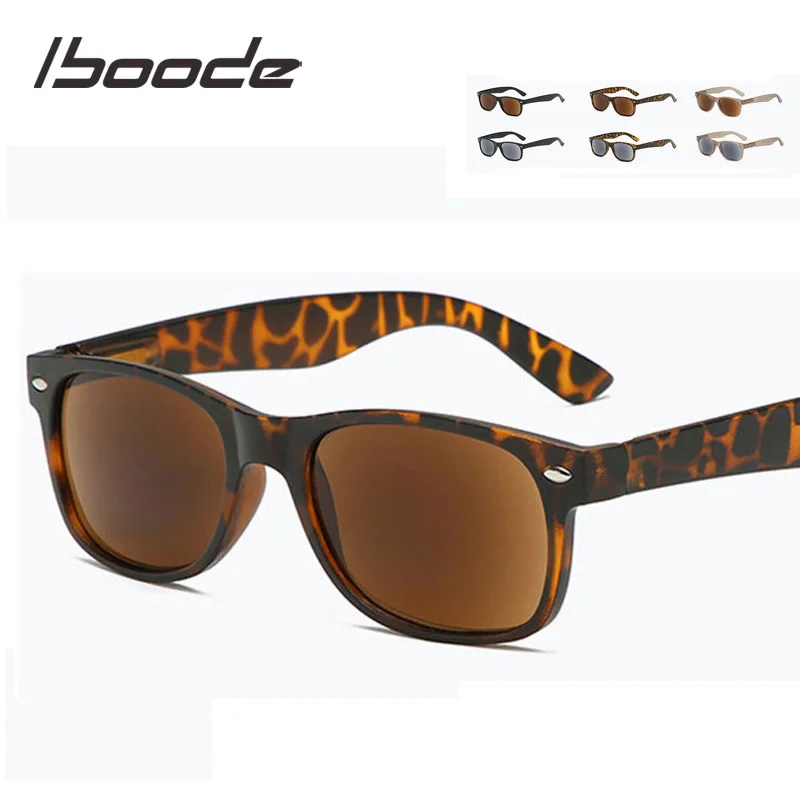 

iboode Ultralight Mens Square Reading Glasses Women Presbyopia Sun Glasses 2019 New Classic Clear Lens Eyeglasses +1 1.5 2 2.5 3