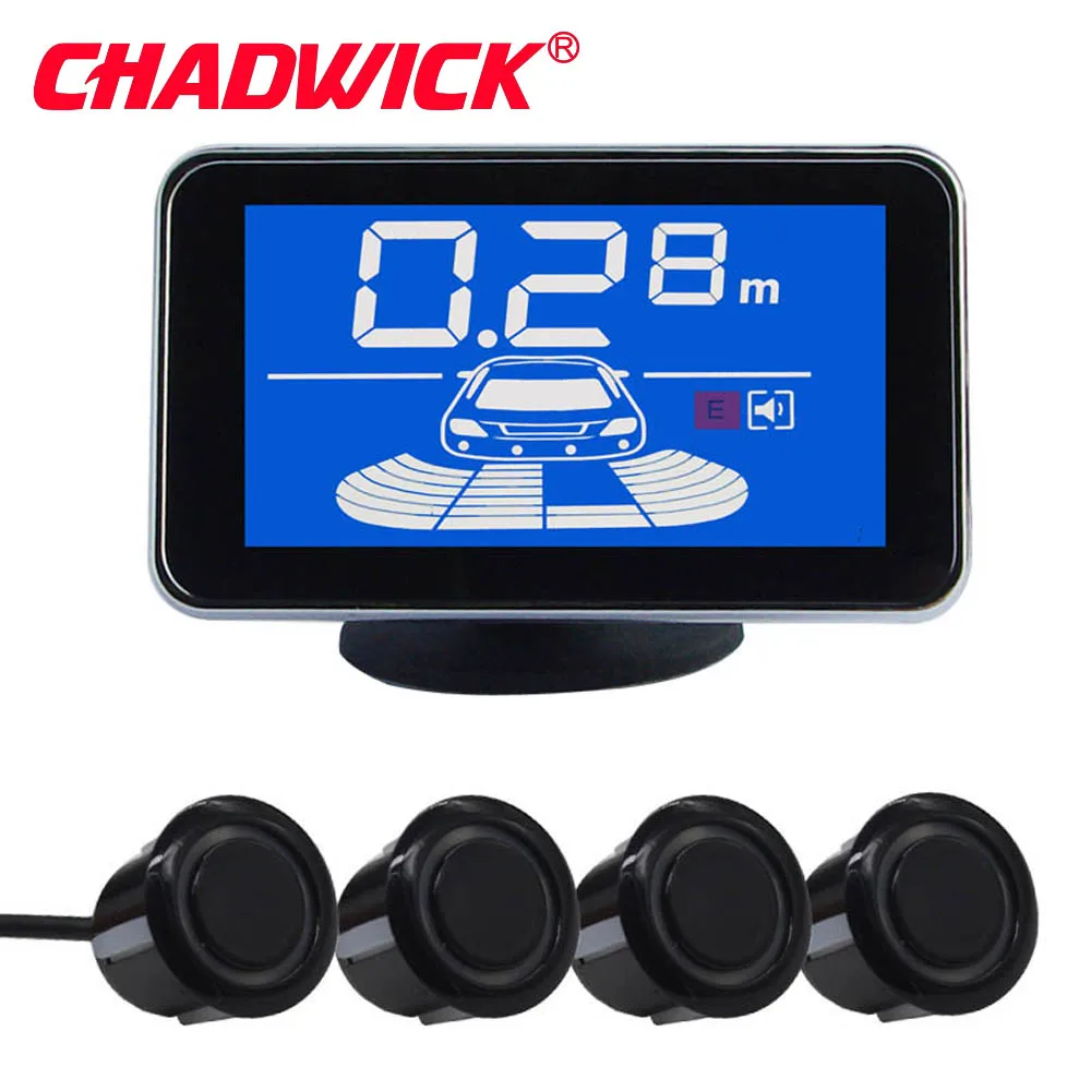 Universal Car Lcd Parking Sensor With 4 Sensors Car Sensor Reverse