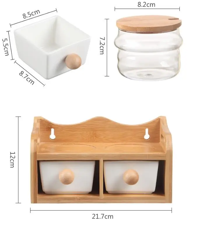Кухонная утварь креативный керамический горшок для приправ набор масляных