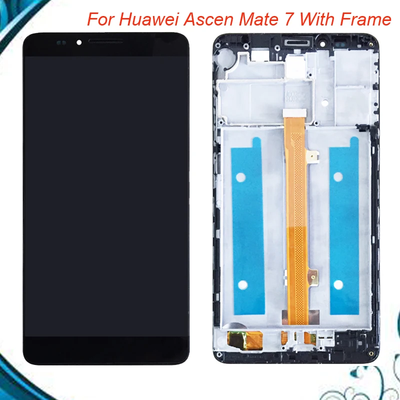

100% Tested OK For Huawei Ascend Mate 7 MT7-TL10 LCD Display with Touch Screen Digitizer Assembly Replacement With/Without Frame