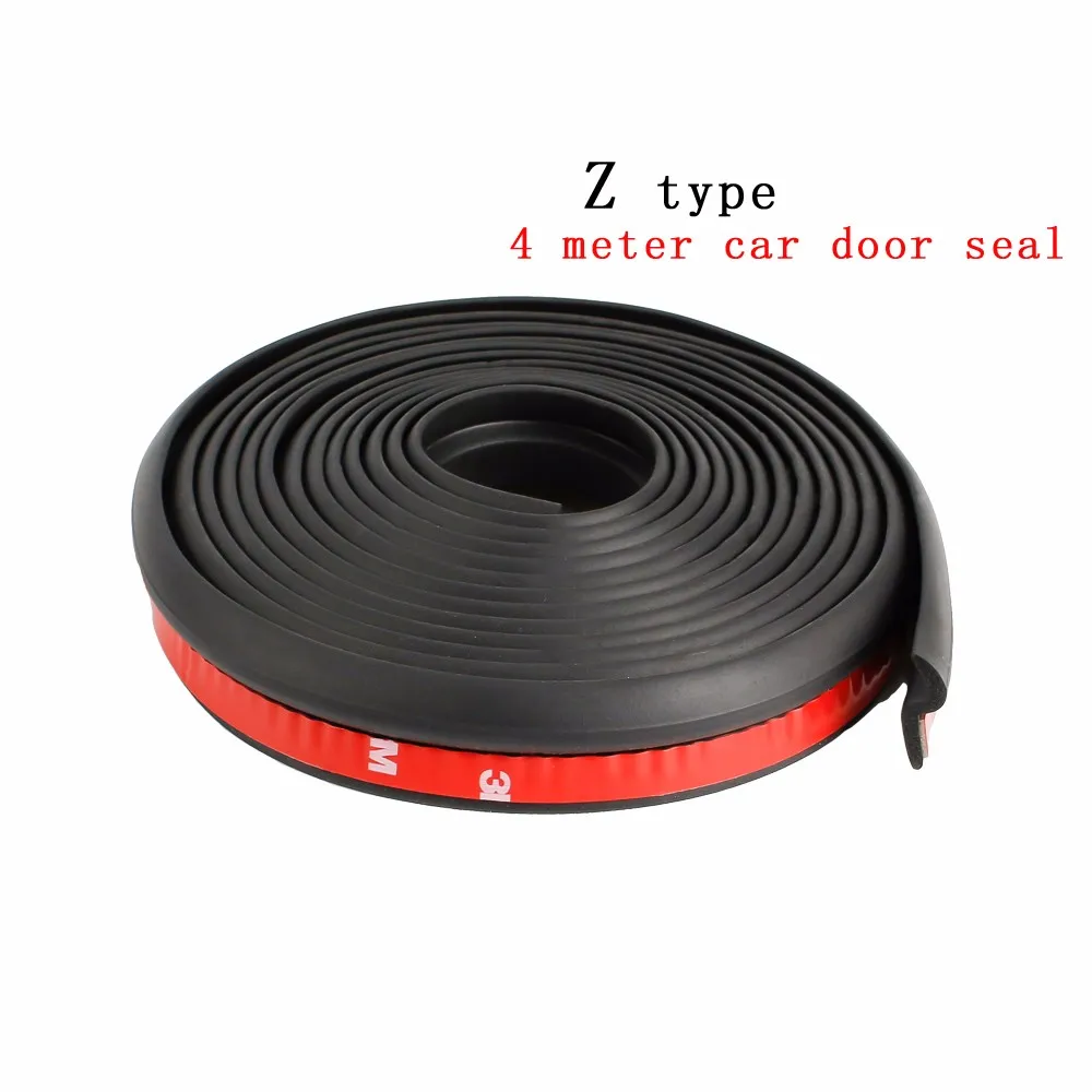Buy 4Meter Z type 3M adhesive rubber car door seal