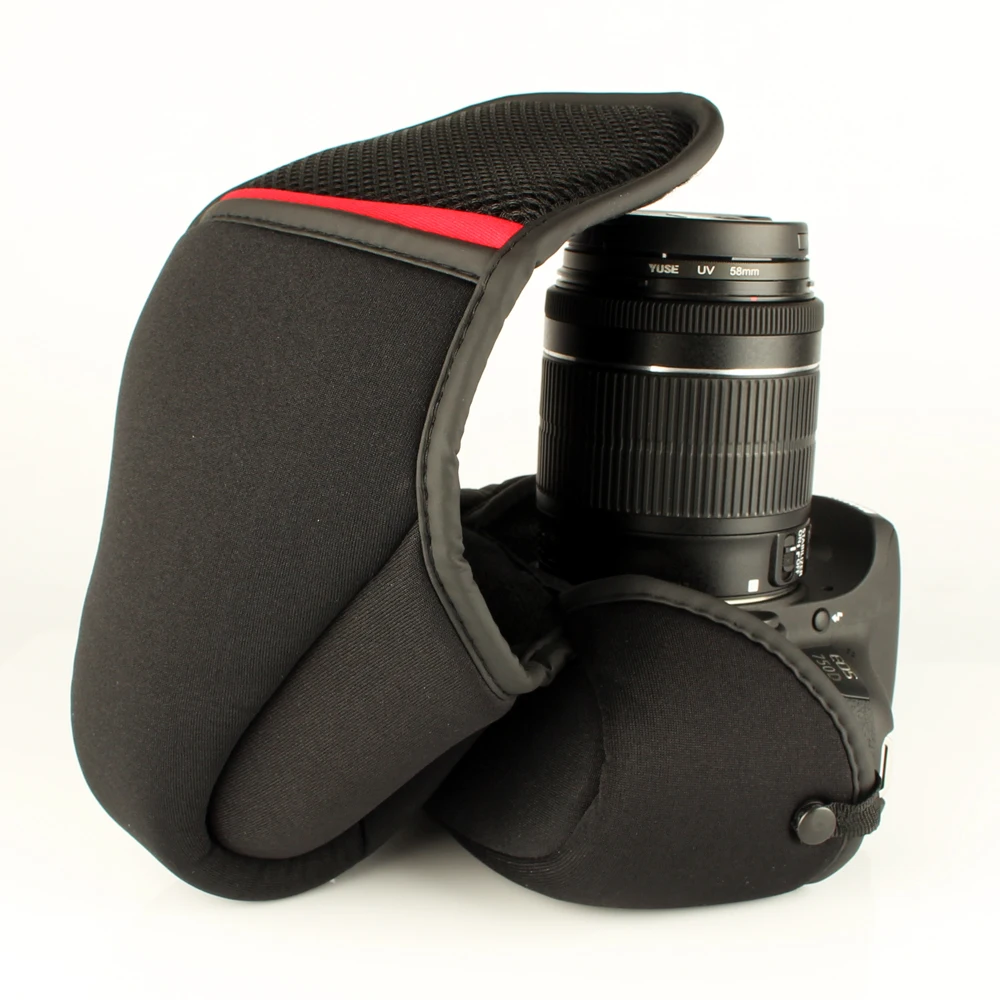 Мягкий чехол wennew для камеры Canon EOS M50 M6 M5 M3 M2 M 200D 1200D 1300D 15 45 18 55 мм|Сумки
