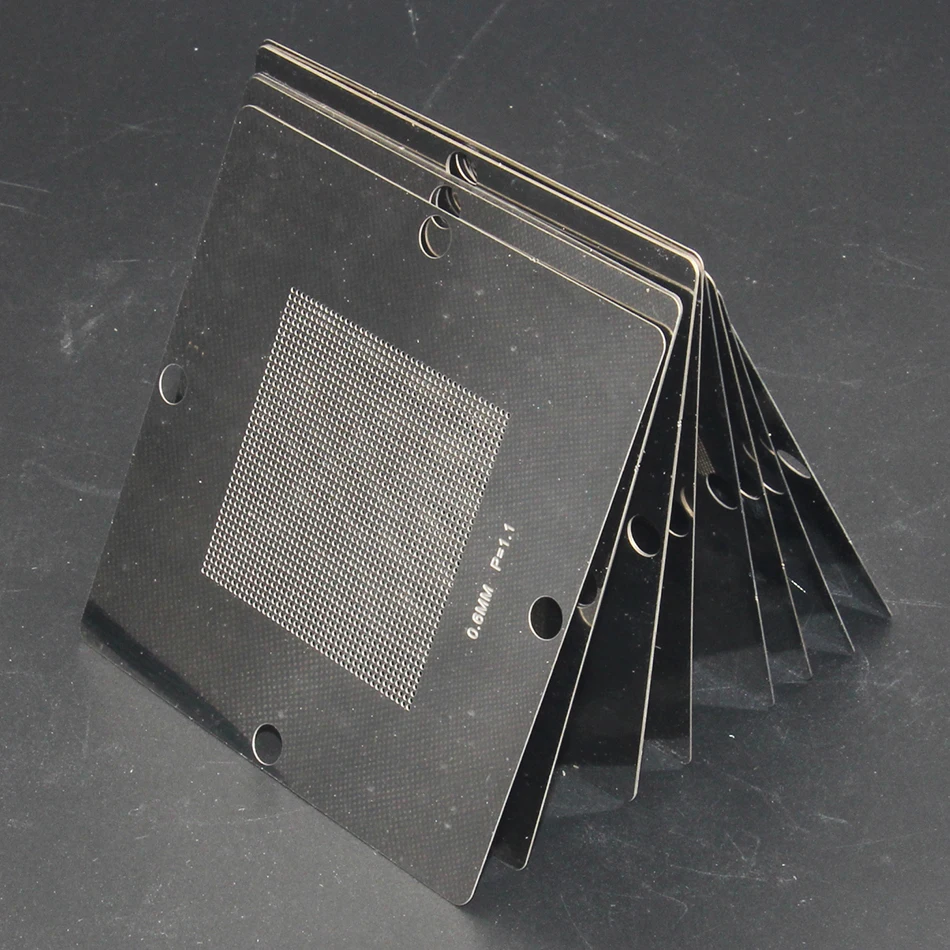 Silver Diagonal BGA Reballing Station kit 90*90mm BGA reballing station Solder balls soldering station soldering tool welding tool