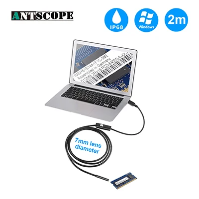 Antscope 5,5 мм/7 мм эндоскоп Android 6 светодиодный USB эндоскоп камера Водонепроницаемый Бороскоп камера 2в1 мягкий кабель камера для осмотра 5 - Цвет: SPCC001