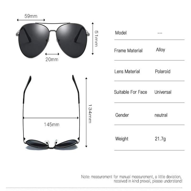 Водительские очки мужские и женские Новые поляризованные классические зеркальные солнечные очки для вождения