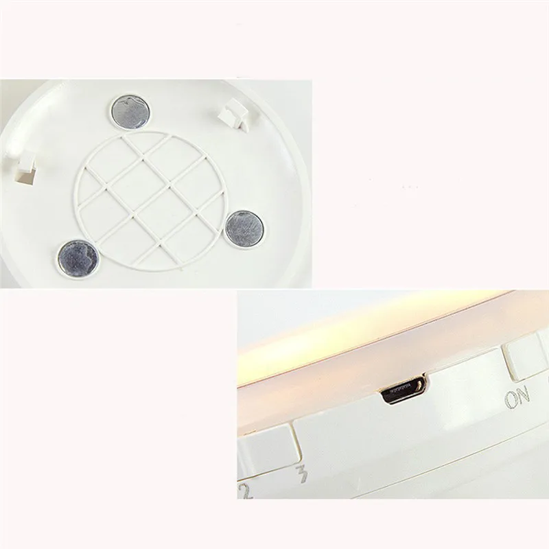 Портативный светодиодный Ночной светильник в виде милого кота с датчиком движения, беспроводной мобильный индукционный Ночной светильник в коридоре