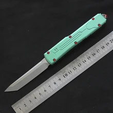 MIKER нож VG-10 лезвие алюминиевые ножи выживания для кемпинга Тактический лазерный прицел EDC инструмент ужин кухонный нож охотничий