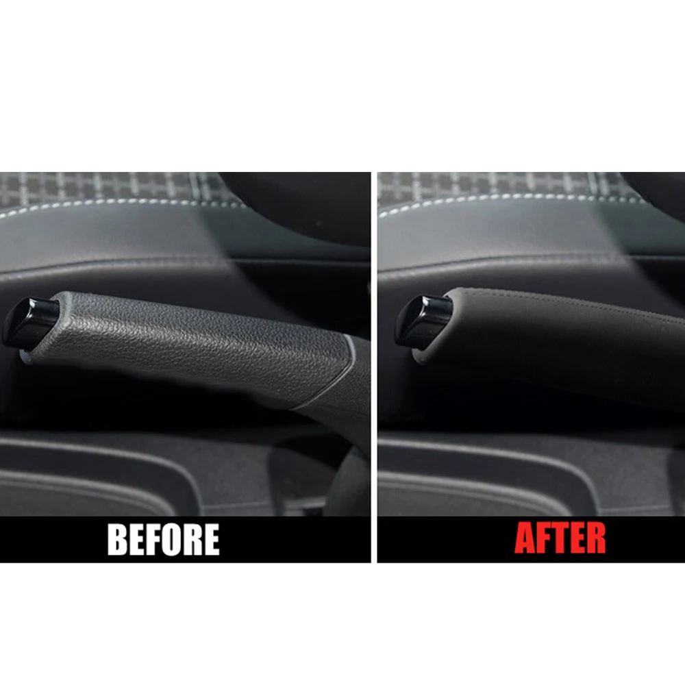 Universal Silica Gel Car Handbrake Cover Brake Handle Automotive Interior Silicone Handbrake Decorative Cover Car Accessories