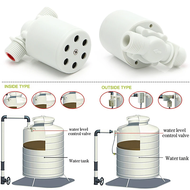 Автоматический клапан контроля уровня воды башенный бак плавающий шаровой клапан Прямая поставка