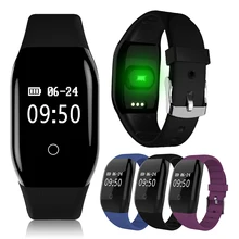 ID608HR умный Браслет SmartBand Bluetooth 4.0 сердечного ритма монитор Шагомер фитнес-трекер вызова/сообщение напоминание браслет новый
